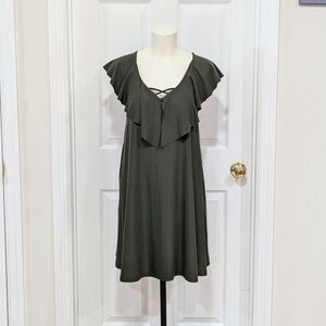 Woman's Derek Heart Green Dress